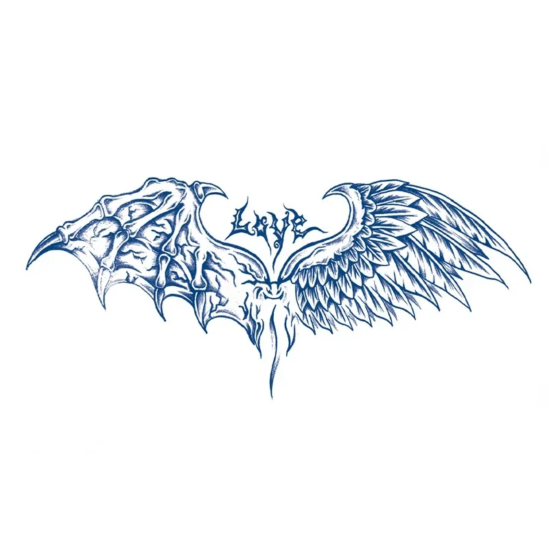 Водостойкая временная татуировка на руку с соком растений 1 шт. летняя пляжная