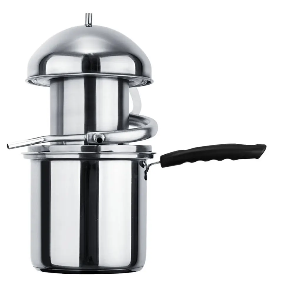 

Water Oil Distiller Household Hydrosol Machine Essential Oil Refining Equipment 304 Stainless Steel Brewer