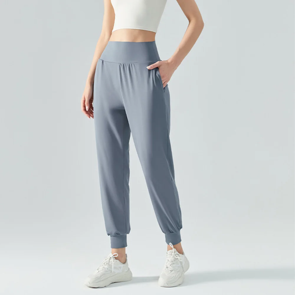 Vnazvnasi Yoga Pants Women Loose Sports Leggings High Waist Training Jogger Leisure Beam Foot Fitness Pants Exercise For Women