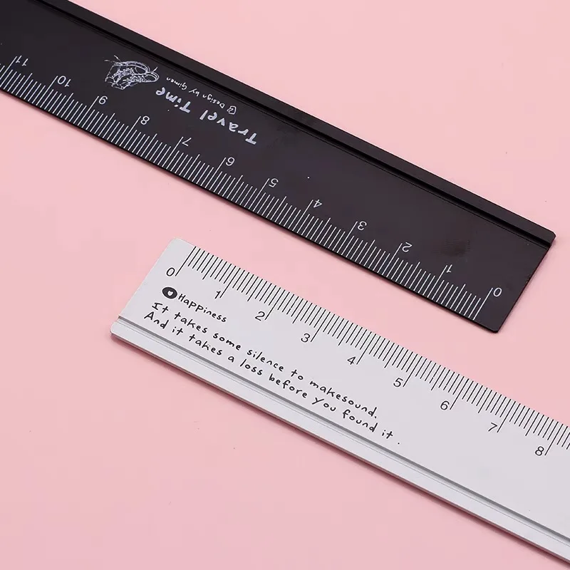 Милая металлическая прямая Линейка линейка из нержавеющей стали милая