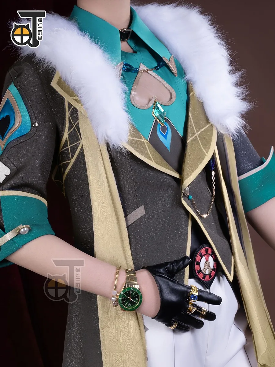 Игры Honkai Звездный рельс авантюрин косплей костюм парик обувь униформа для