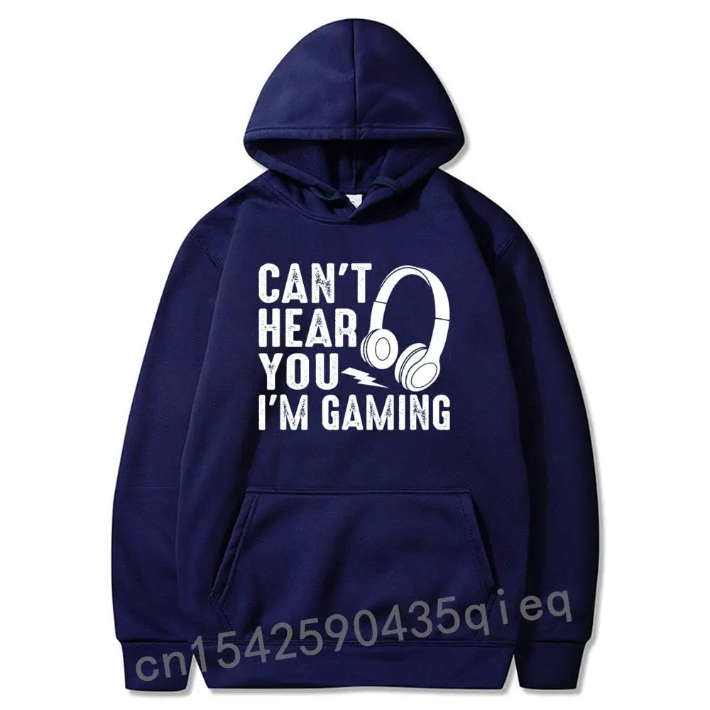 Мужская толстовка с длинным рукавом надписью I'm Gaming |