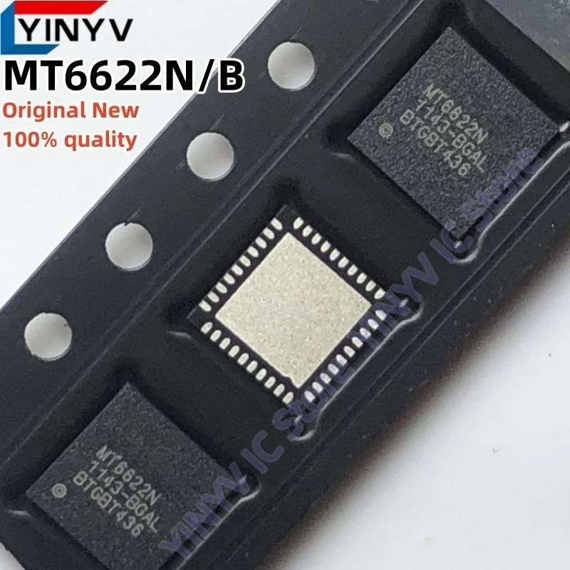 

5PCS MT6622N MT6622N/B QFN-40 Chipset Original New 100% quality