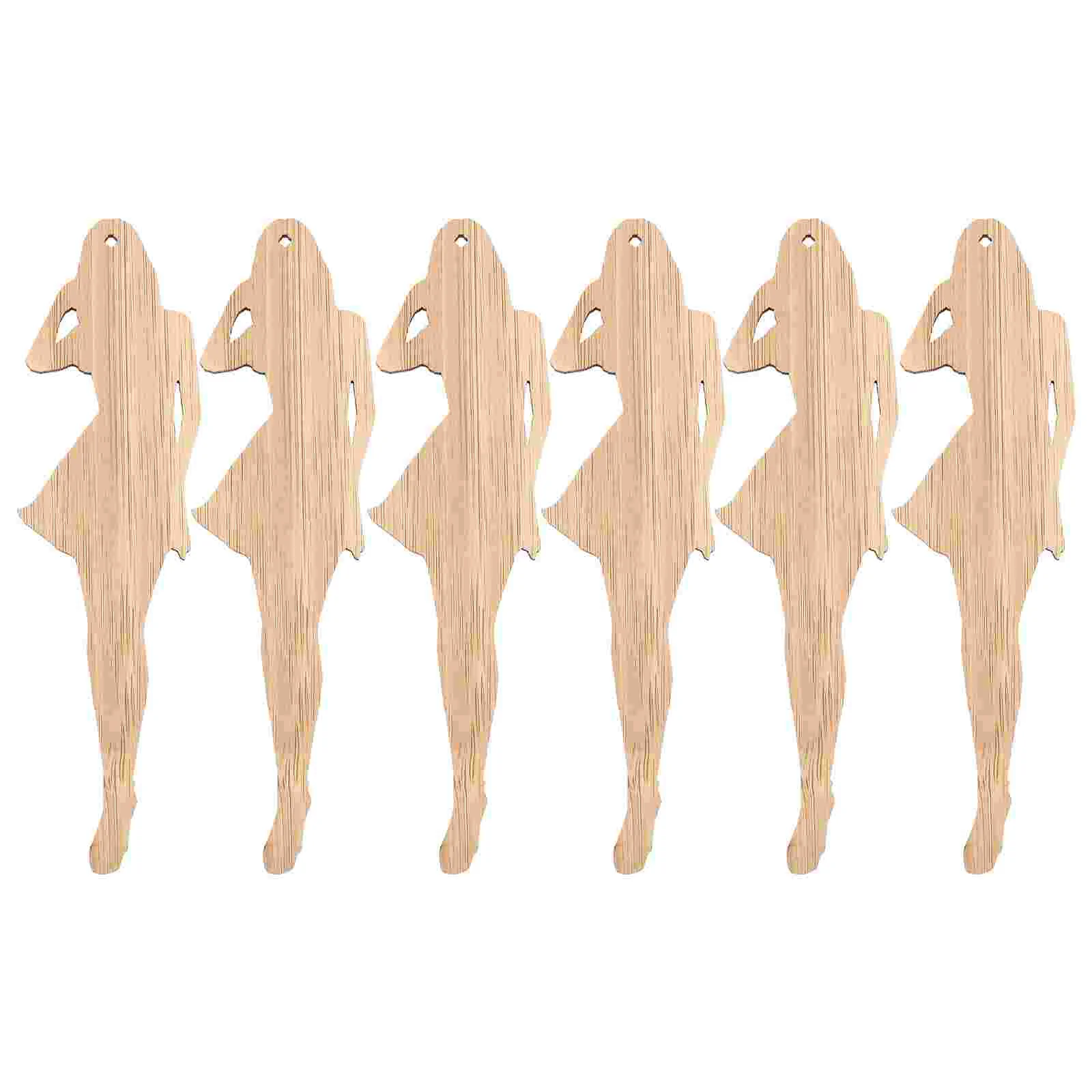 

6Pcs Bookmarks Chic Creative Portable DIY Bookmarks DIY Hanging Tags for Gift