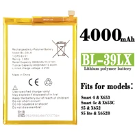 Compatible For infinix X653 X652 Smart 4 S5 BL-39LX 4000mAh Phone Battery Series