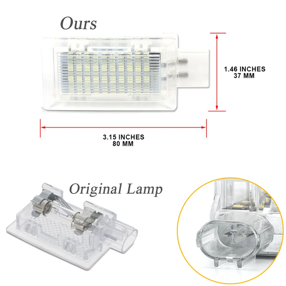 Для Ford Mustang Edge Explorer Fusion для Lincoln Aviator MKX Mercury Milan Grand Marquis Белый светодиодный