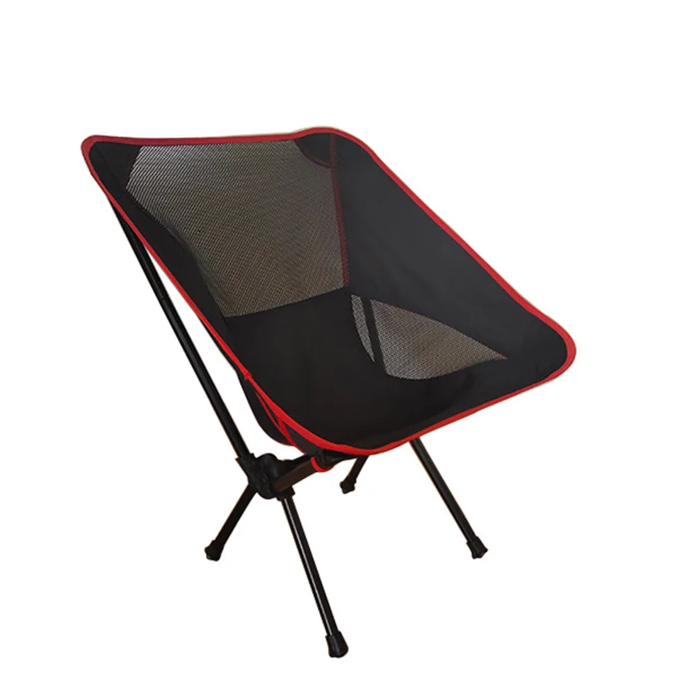 Стул для кемпинга пляжа рыбалки с боковой сумкой | Спорт и развлечения