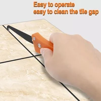 professional tile gap repair tool hook knife cleaning and removal of old grout hand tools tungsten steel joint notcher collator
