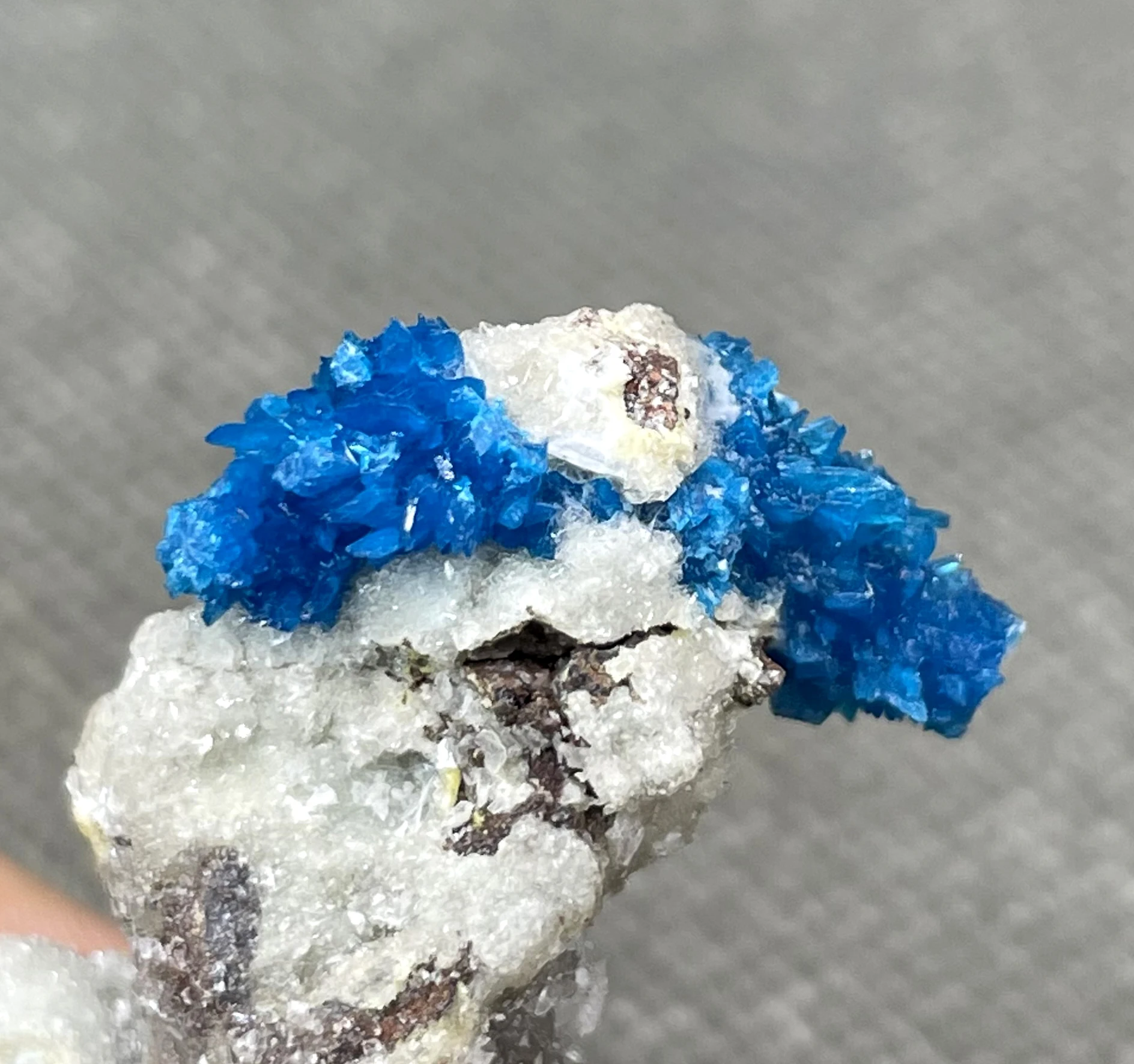 

Rare! 54g Natural rare India Cavansite (water silicon vanadium calcium) mineral specimen stone and crystal