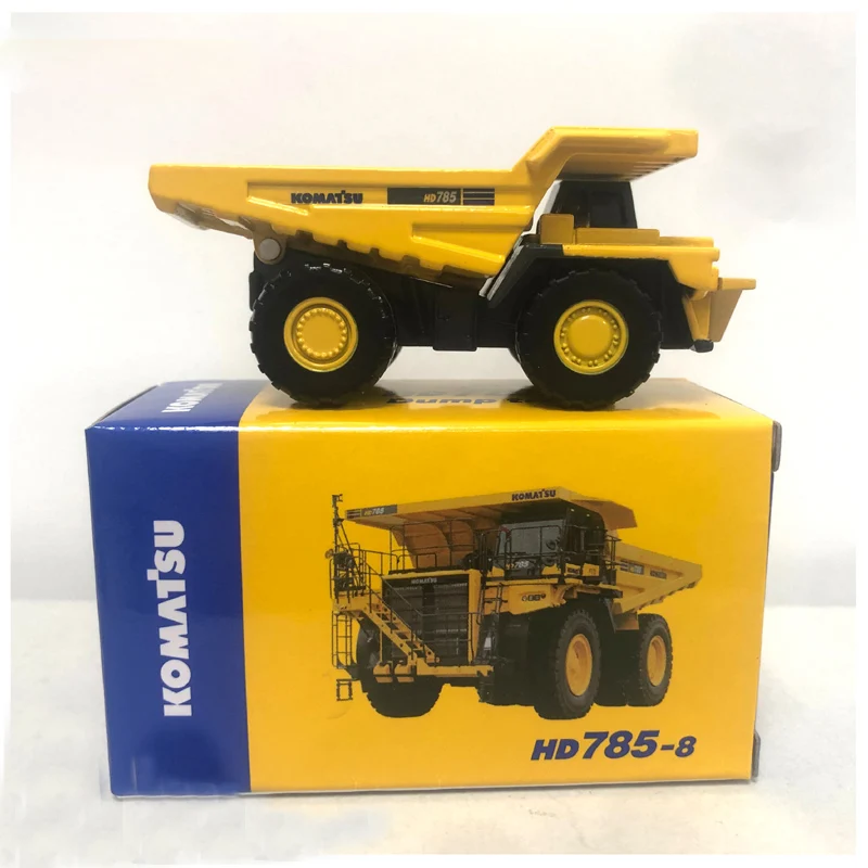 KOMATSU HD785-8 Mine Dumper Engineering Vehicle Simulated Alloy Model 1:87 Gifts Souvenir Toys | Railed/Motor/Cars/Bicycles