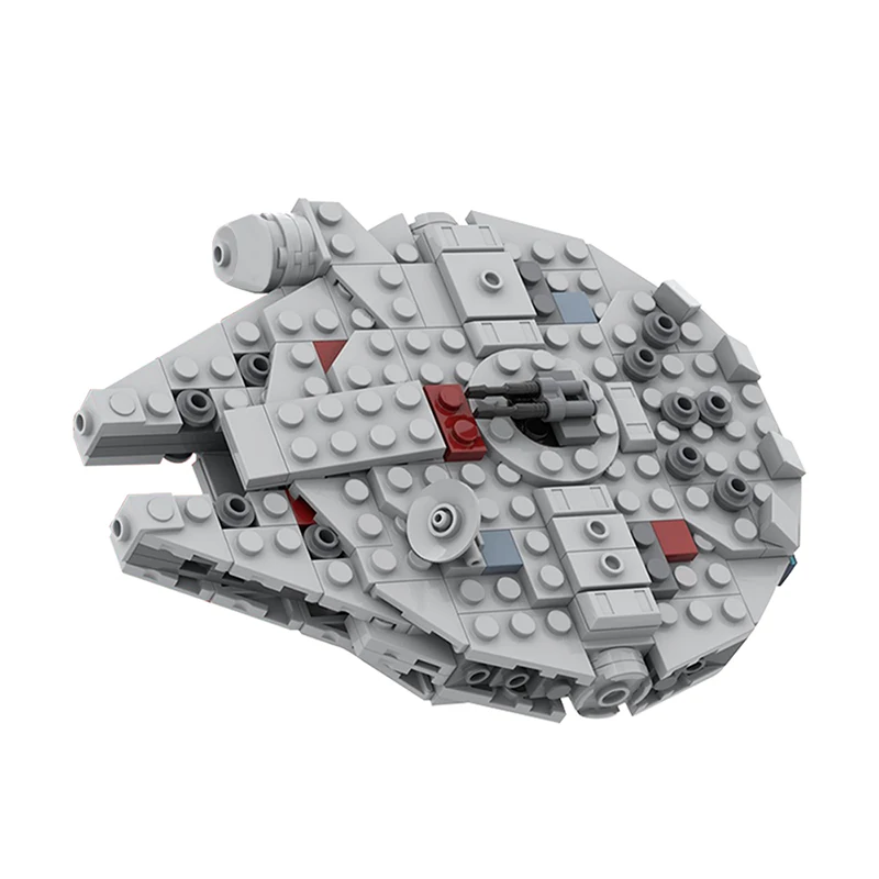

BZB MOC Star Plans Falcon Model Space Ship Space Wars Toys Collectors Building Blocks Bricks for Children Birthday Gifts