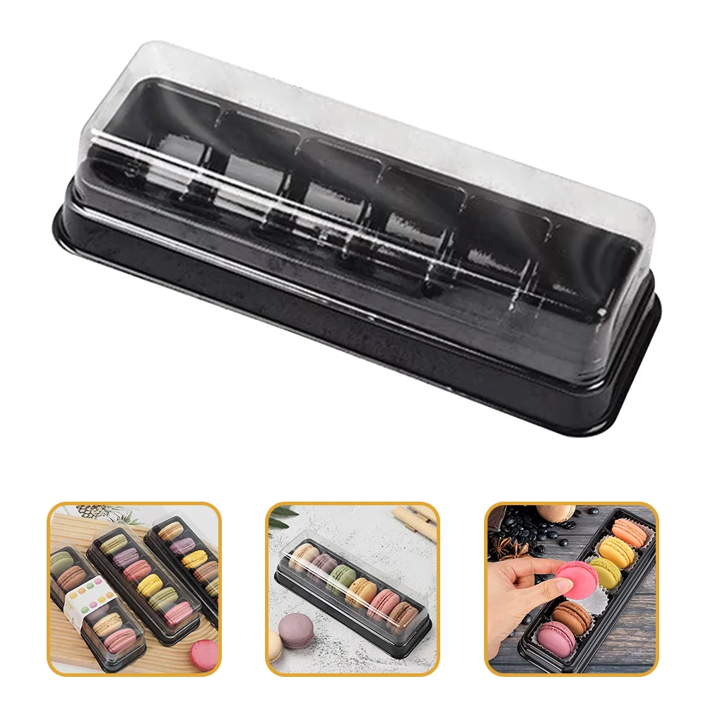 

10Pcs Multi-function Daily Use Chocolate Box Macaroon Wrapping Box Macaron Packing Cases for Package
