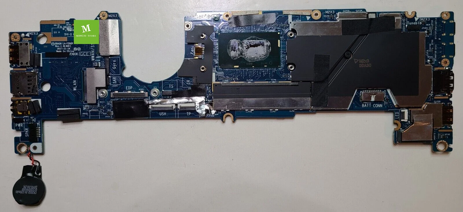 

Оригинальная материнская плата для Dell Latitude 7390, 2 в 1, Φ 8GB, 41M0M, CM3R, 041M0M