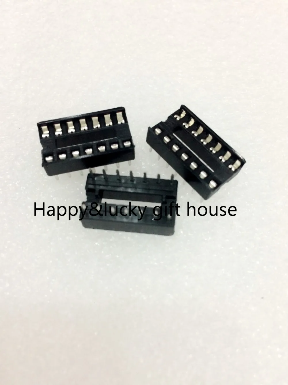 

YYT 34PCS/Lot DIP14 socket, square hole seat,IC Block, 14P socket, the chip base