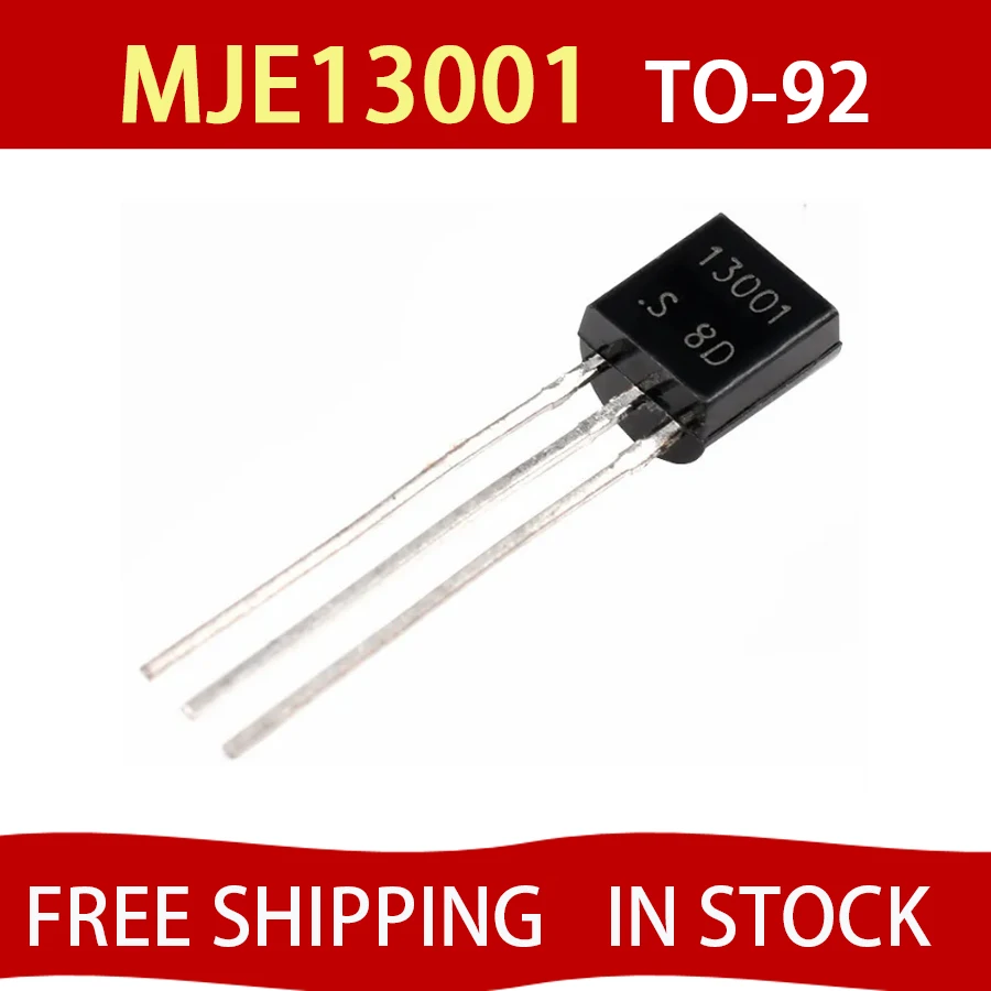 

20PCS/LOT MJE13003 E13003-2 TO-92 E13003 TO-126 13001 MJE13001 TO92 Transistor 13003 New FREE SHIPPING