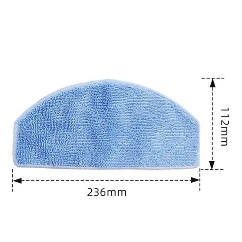 8 шт. для робота-пылесоса Laresar Evol 3 запасные части аксессуары накладка швабры