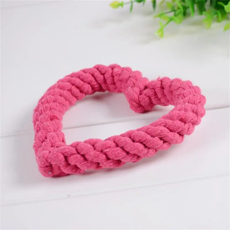 

Bite Resistant Pet Toy Outdoor Training Enhance Emotions Heart Shaped Design Detailed Characterization Meticulously Crafted