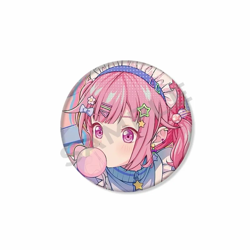 Project SEKAI Cartoon Girl Otori Emu Badge Wonderlands×Showtime Tinplate Round Brooch Pins Bag Shirt Accessories Cartoon Pin (art.: 3920cb034d2cf) - 3920cb034d2cf
