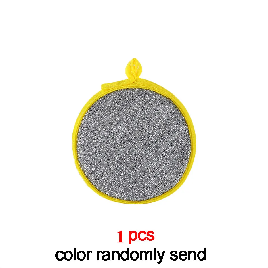 Кухонные гаджеты посуда щетка для мытья посуды двухсторонняя губка кастрюля