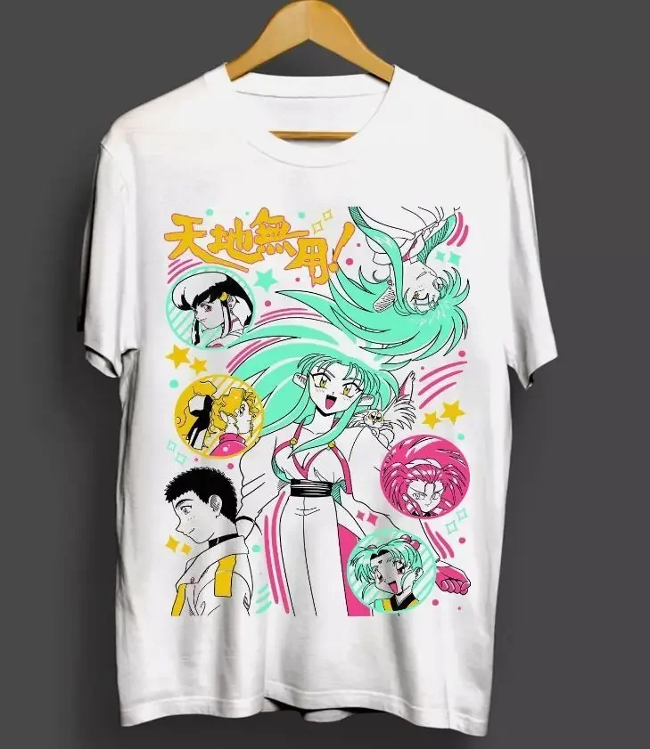 Tenchi Muyou In Love Футболка Японская анимация Комикс Аниме Манга Рубашка Все размеры