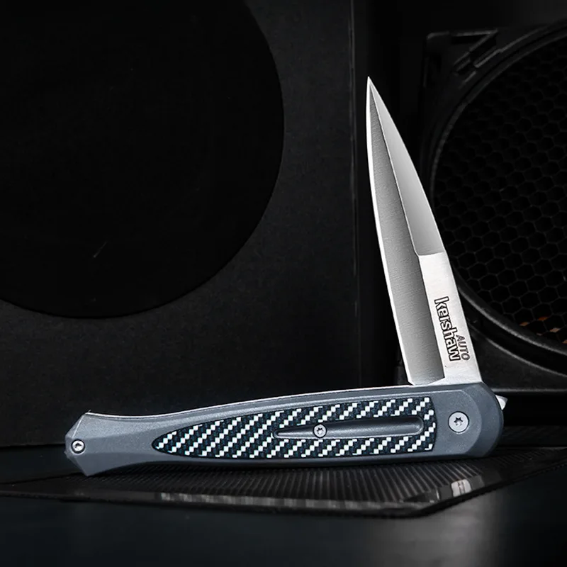 

Kershaw Tactical Folding Knife Outdoor Portable Hunting Survival Self Defense Swordfish Knives Pocket EDC Tool