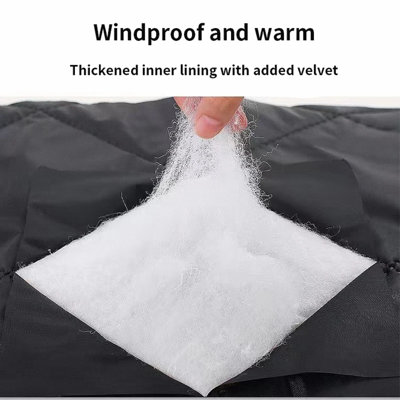 Магнитная дверная занавеска зимняя ветрозащитная и теплая хлопковая утолщенная