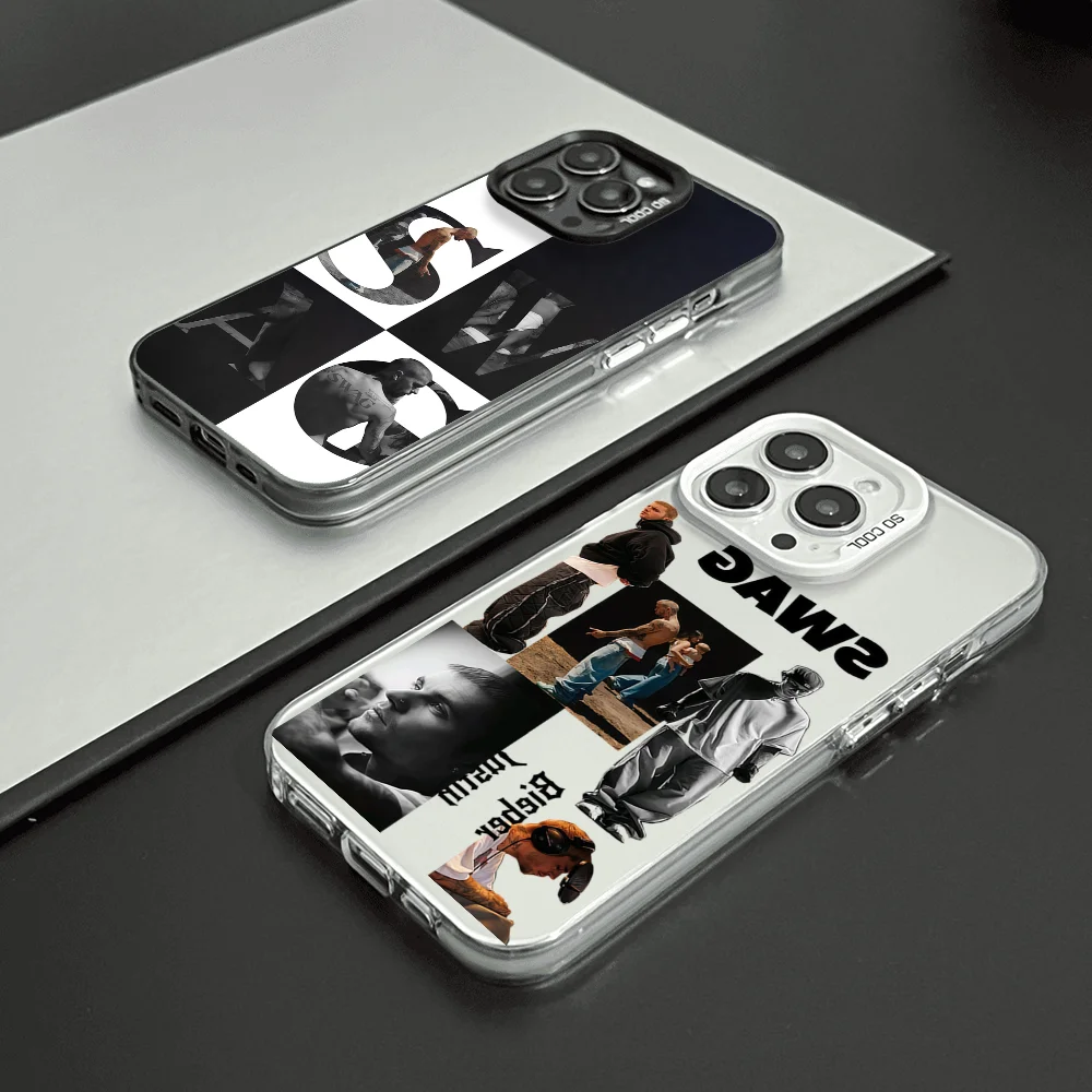 Фото Канадский певец J-Justin B-Bieber чехол для телефона FUNDA для Samsung S25 S24 S23 A07 A17 A06 Ultra FE Plus Защитный цветной чехол IMD №2