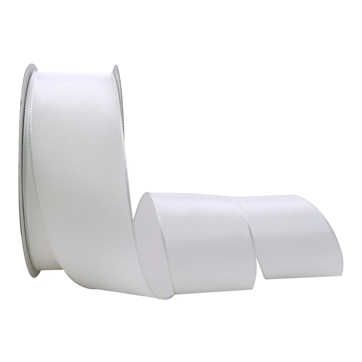 

5 10 25 Yards/Roll 38mm White Taffeta Wired Edge Ribbon for Wedding Decoration Gift Wrapping Accessories Bows for Crafts 1096