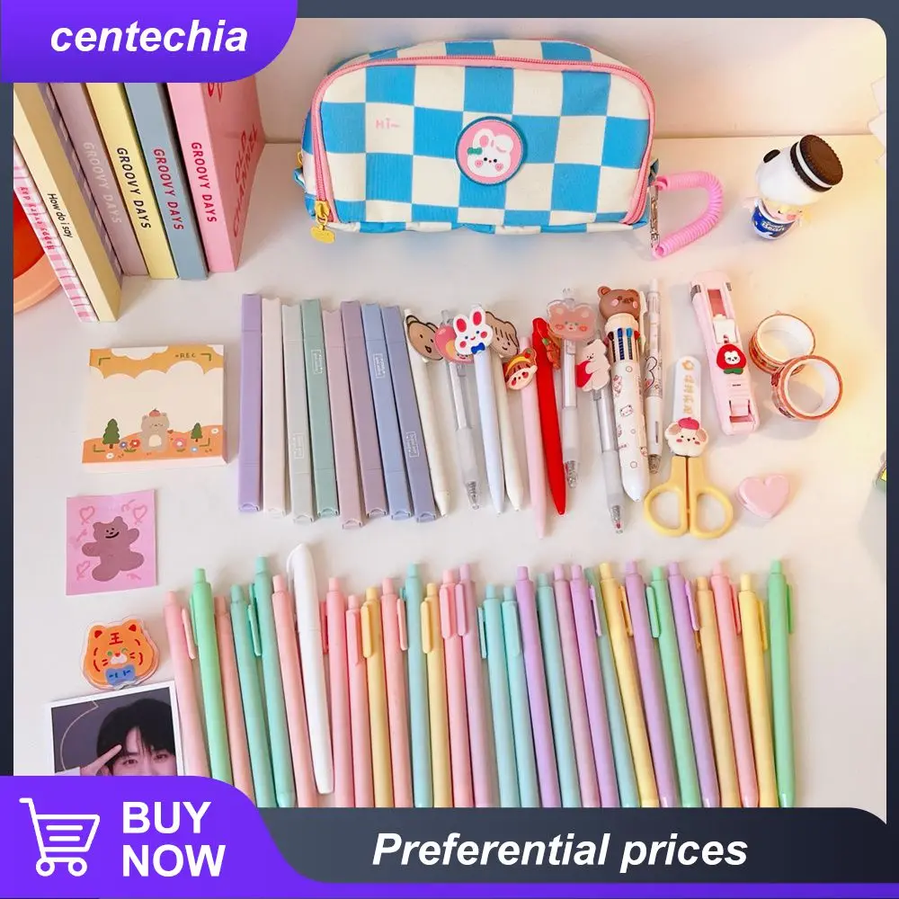 

Multi Occasion Applications Storage Bag Chessboard Grid Pencil Case Suitable For Placing Various Stationery Pencil Bag