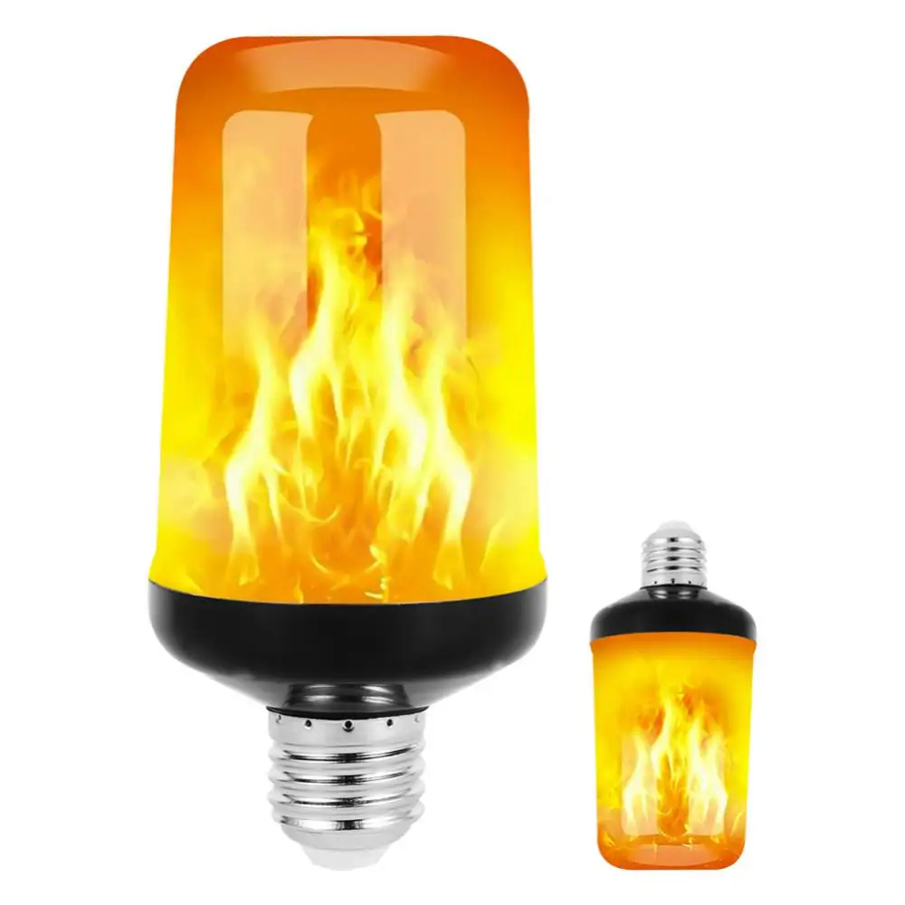 

Creative Flickering Emulation Led Flame Effect Corn Bulb E27 E26 B22 Led Flame Bulb Led Dynamic Flame Effect 85-265v Night Light