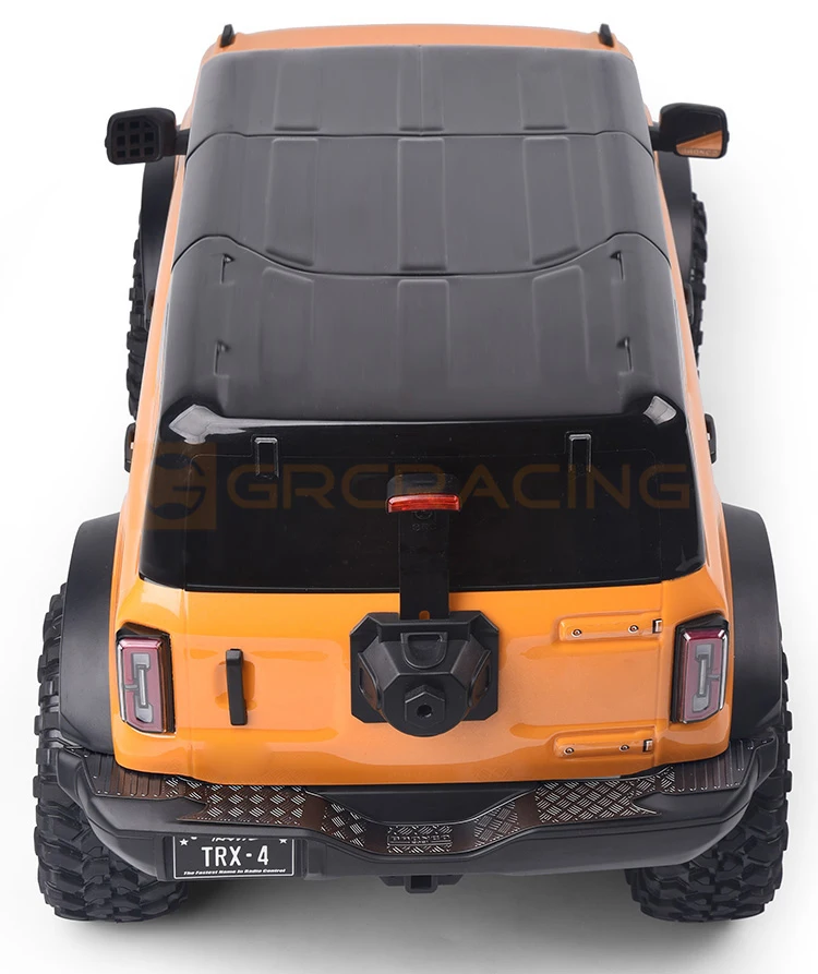 Металлическая защитная пластина заднего бампера для 1/10 RC гусеничного автомобиля