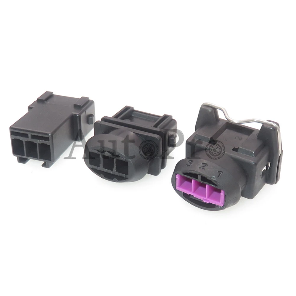 1 Set 3 Hole Car Idle Motors Electric Wiring Unsealed Socket with Terminal 443906233 443906247 Auto Stepper Motor Plug |