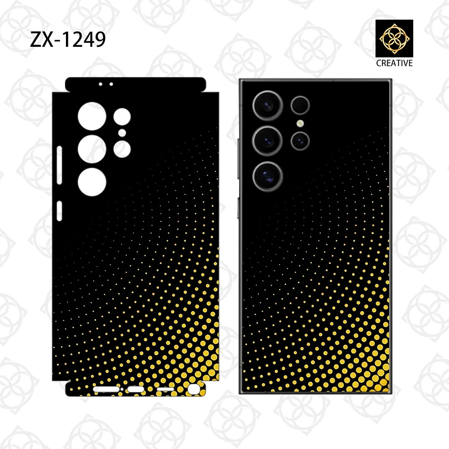 3m Skin Sticker for Samsung galaxy S24 S23 S22 S21 ultra Note20 Decals Back Film Cover Screen Protector Wrap Ultra Thin