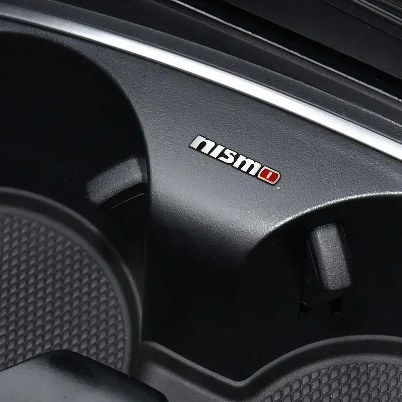 Автомобильный значок внутренние наклейки для Nissan Nismo с логотипом Qashqai J11 J12 Teana Altima