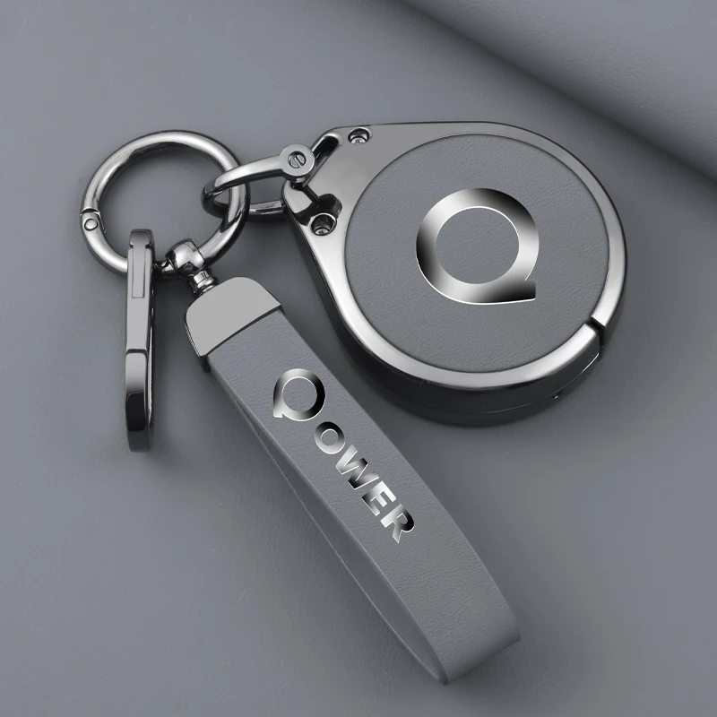 

Чехол для ключей с автомобильной картой для Great Wall Ower Mountains Seas POER Truck GWM P Series Pickup 2023, защитный брелок из сплава и кожи