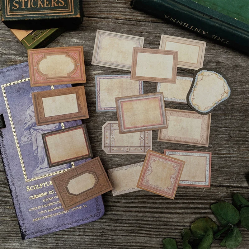 

Стильная винтажная наклейка с рисунком Тима холтса, 16 шт., эстетические наклейки для журнала нежелательных веществ, коллажа ефемы, материал для скрапбукинга