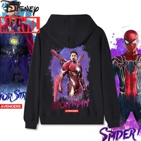 disney marvel 10th anniversary joint avengers 4 iron man captain america thin sweater mens hooded clothes