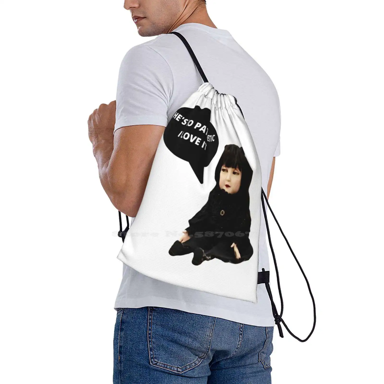 Кукла Mean Nadja горячая распродажа школьный рюкзак модные сумки что мы делаем в тени