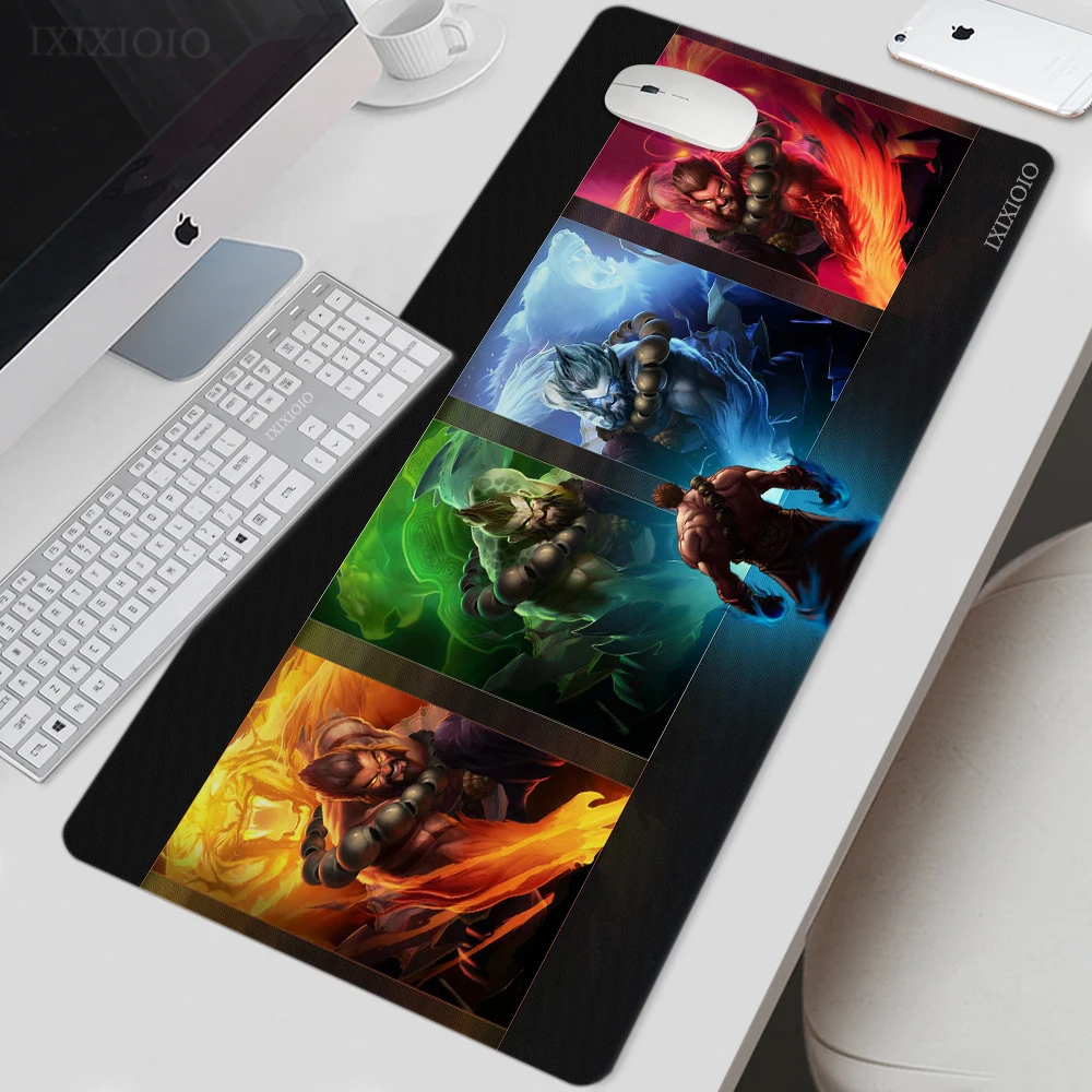 

League Lol Mouse Pad Gaming XL Custom Large HD Mousepad XXL keyboard pad Natural Rubber Non-Slip Office PC Table Mat Mice Pad