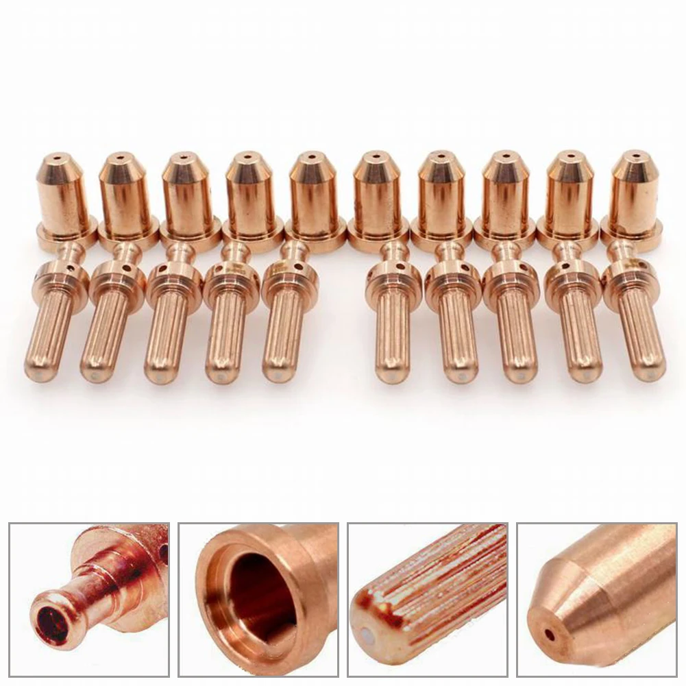 

20 Pcs Plasma 9-8407 9-7726 Electrode Nozzle Tip For Thermal Dynamics PCH/M102 Plasma Welding Consumables Accessories