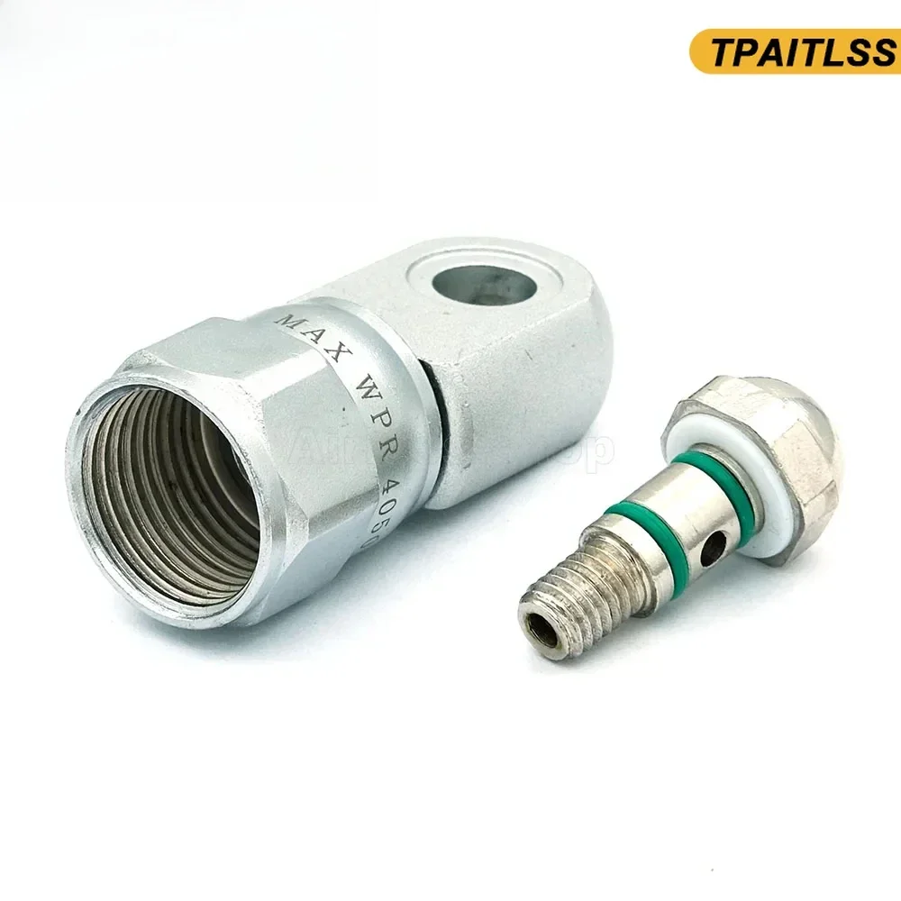 Фото Cleanshot Inlet Swivel Assembly для Cleanshot 287030   Игла очищенного оттенка 244162   Поворотный разъем для безвоздушного распылителя краски №2