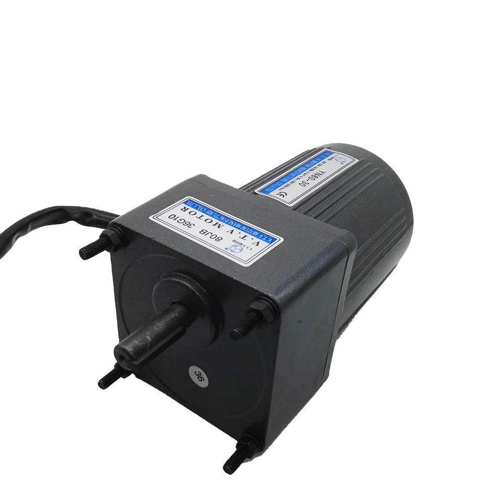 

220V AC индукционный редукторный двигатель/80JB36G10 25 Вт