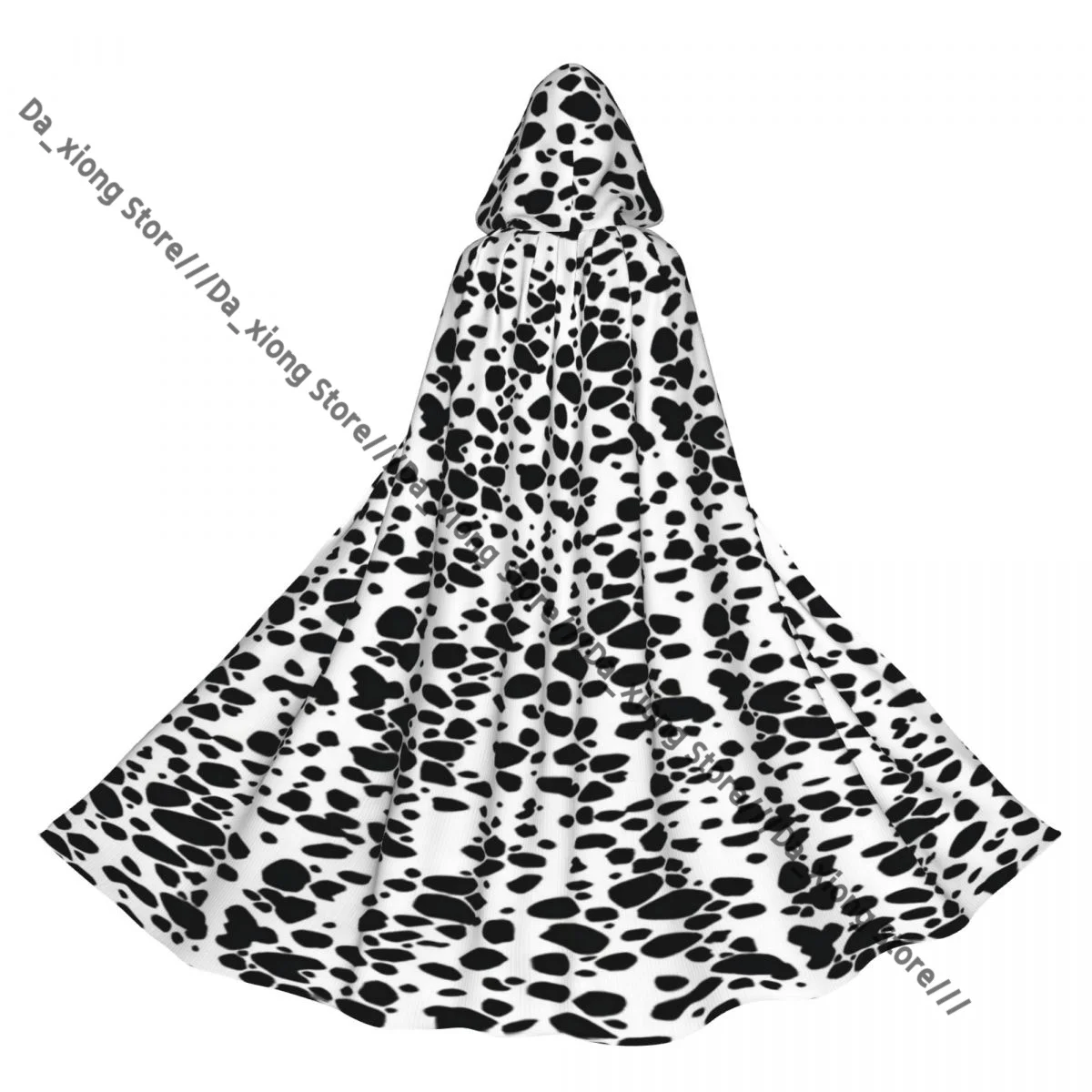 Средневековый плащ для косплея на Хэллоуин пальто с капюшоном накидка принтом