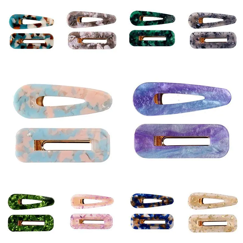 

Shiny Hairpin Girls Women Accessories Hair Clips Barrette Snap Hair Clips