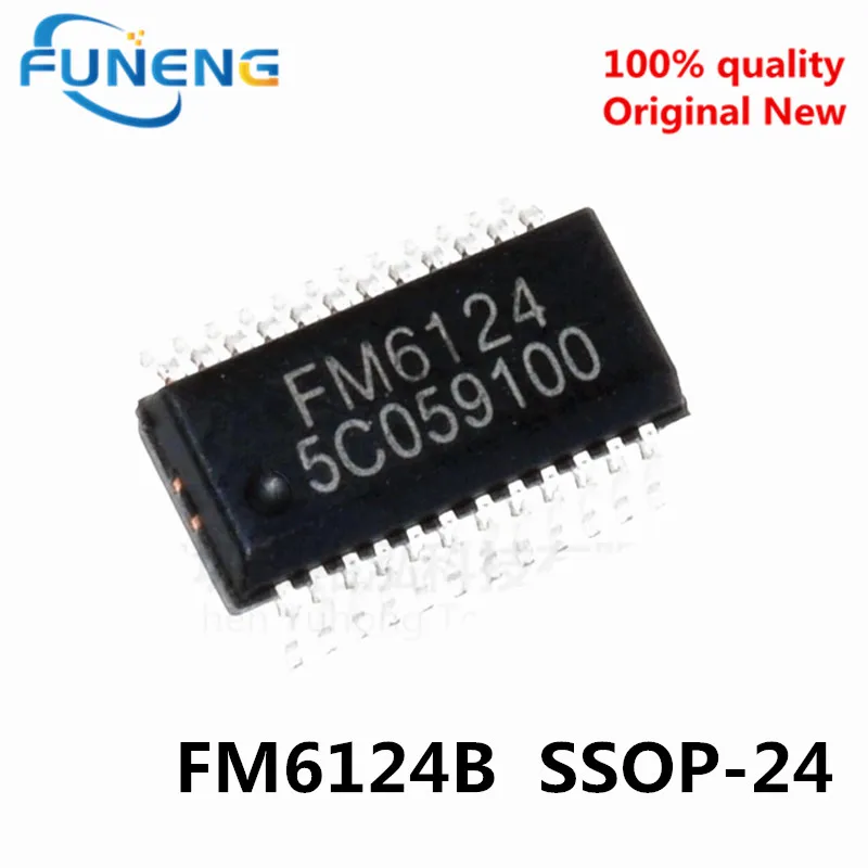 

50PCS New Original FM6124 FM6124B SSOP24 LEDIC