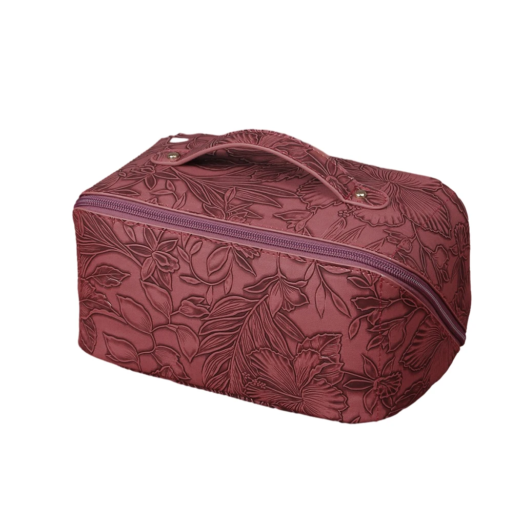 

Fashionable Luggage With High-end Embossed Pattern And Large Capacity Storage Bag Makeup Bag