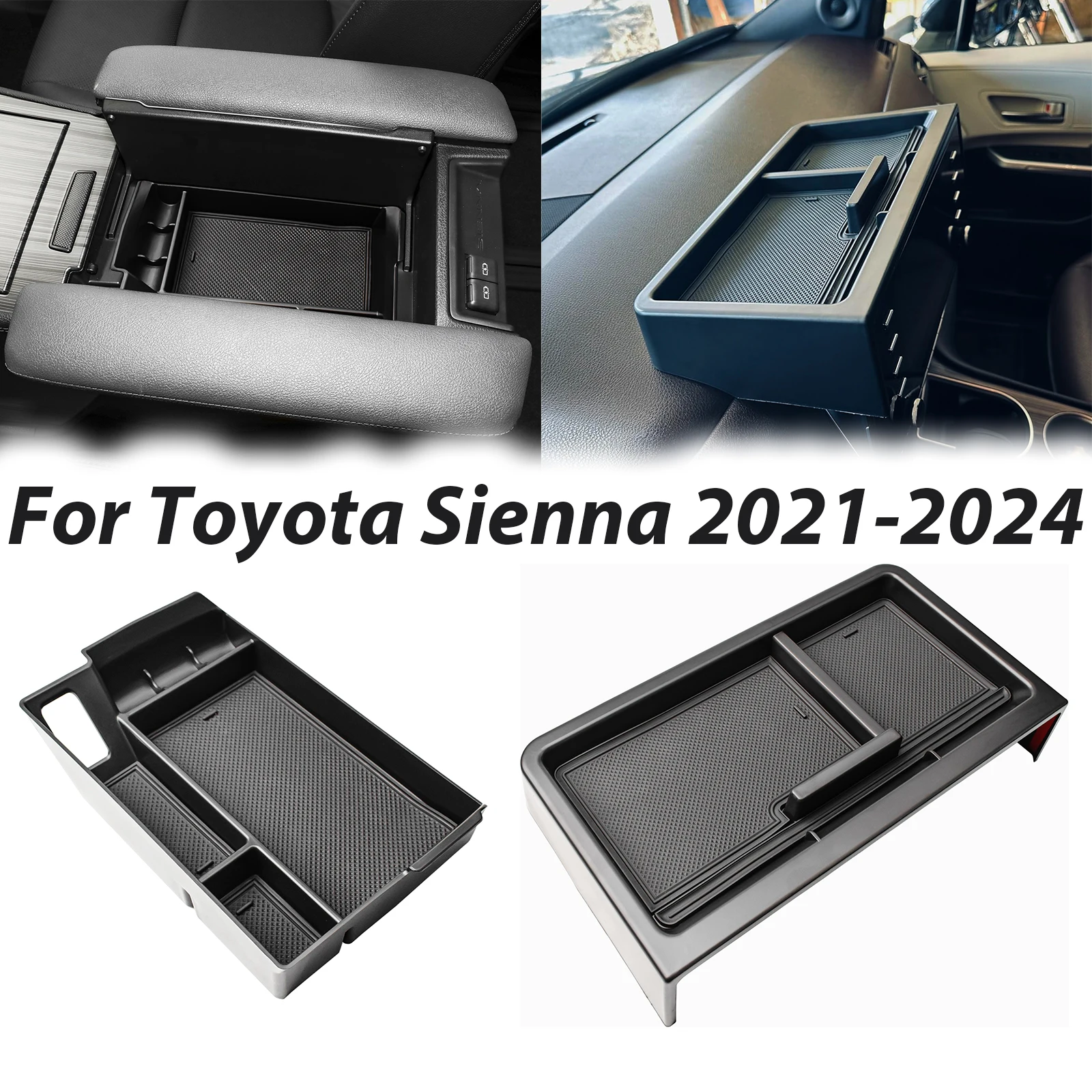 Подлокотник центральной консоли для приборной панели 2021 2022 2023 Toyota Sienna 2 шт.