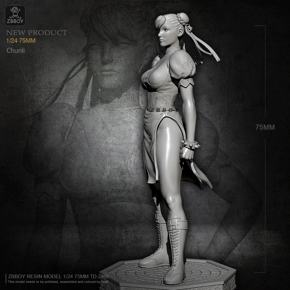 75 мм Смола модельные наборы фигурки самособранные Фотоэлементы