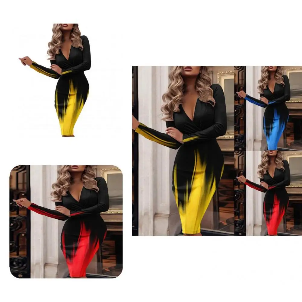 

Soft Great Casual Lady Dress Breathable Women Dress Elegant for Banquet