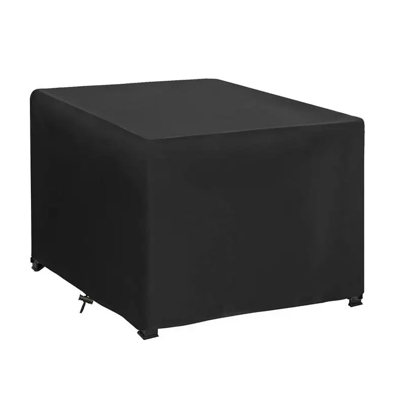 

Patio Flame Pit Cover Outdoor Waterproof Dustproof Protector Square Stove Cover High-density Waterproof Fabric Fire Pit Cover